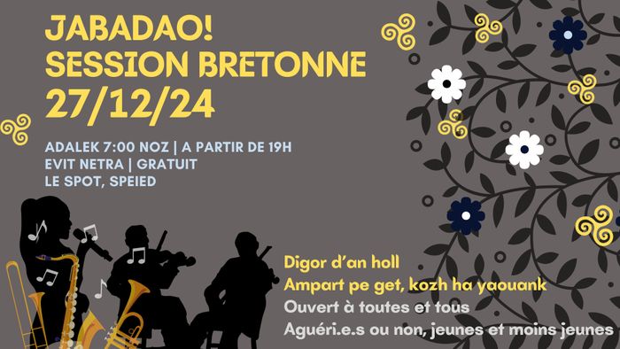 Jabadao ! Session bretonne à Spézet