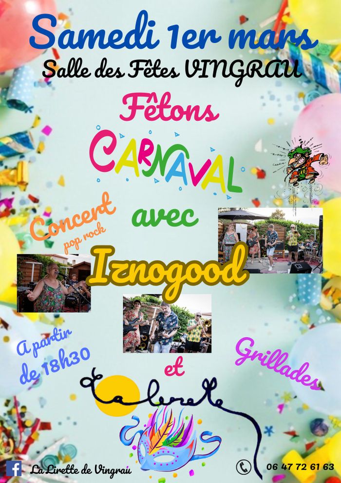 Carnaval - Soirée concert