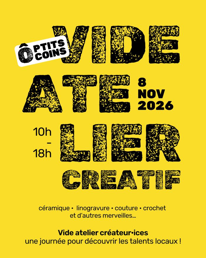 Vide atelier créateur·ices