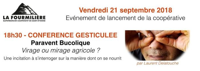 [Conférence gesticulée] Paravent Bucolique, Une incitation à s’interroger sur la manière dont on se nourrit