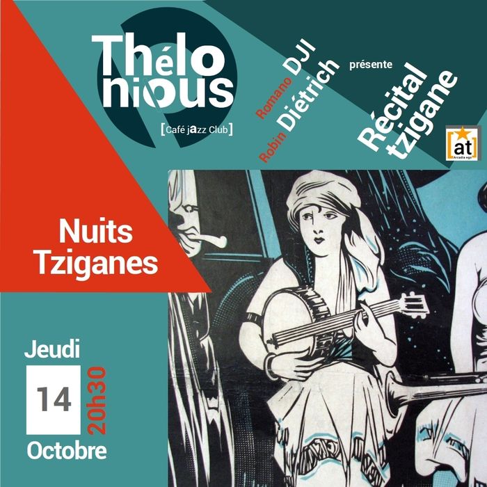 NUITS TSIGANES – ROMANO DJI - THELONIOUS CAFE JAZZ CLUB