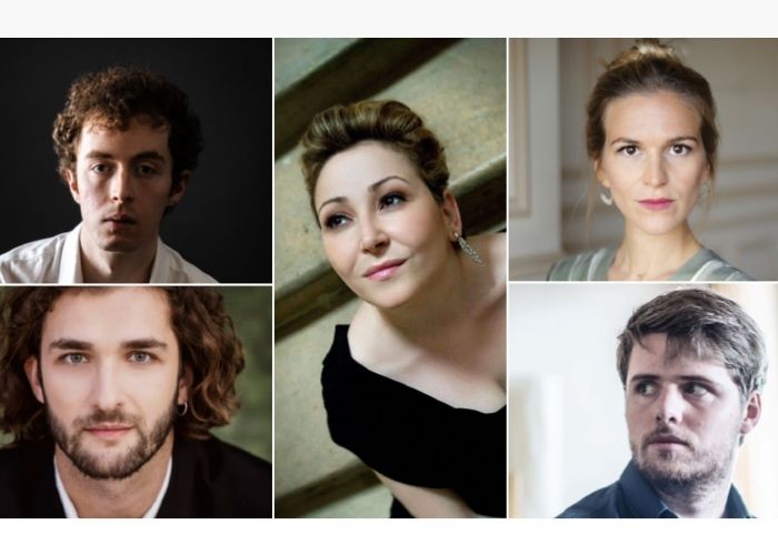 Karine Deshayes / Lili Aymonino / Abel Zamora / Pierre Gennaï / Félix Moussiegt