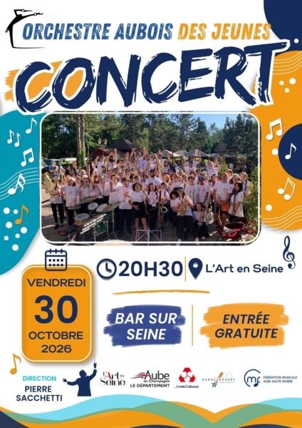 Concert de l'Orchestre Aubois des Jeunes (OAJ)