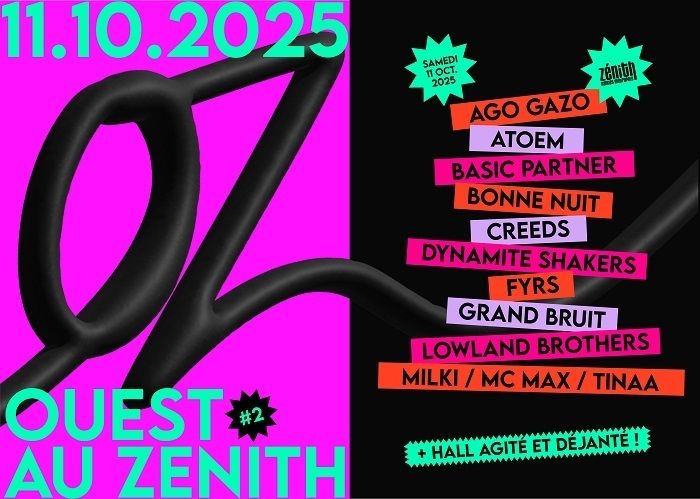 Oz au Zénith, le festival des jeunes pousses