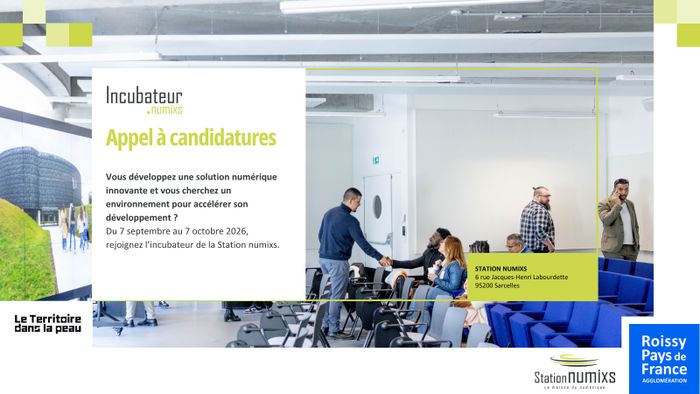 L'incubateur de la Station numixs lance son nouvel appel à candidatures du 7 septembre au 7 octobre 2026. Les lauréats intègreront la 5e promotion de l’incubateur en novembre 2026.