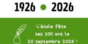 L'école fête ses 100 ans!