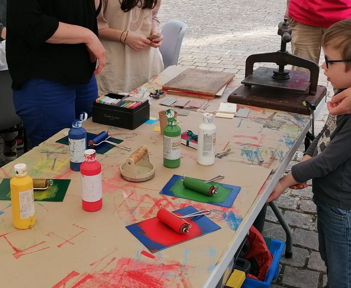 Atelier typographique animé par les Éditions de l'Arbre