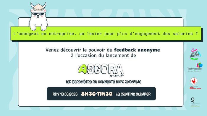 Matinée de lancement d'Asgora, baromètre RH anonyme,  by Cool IT