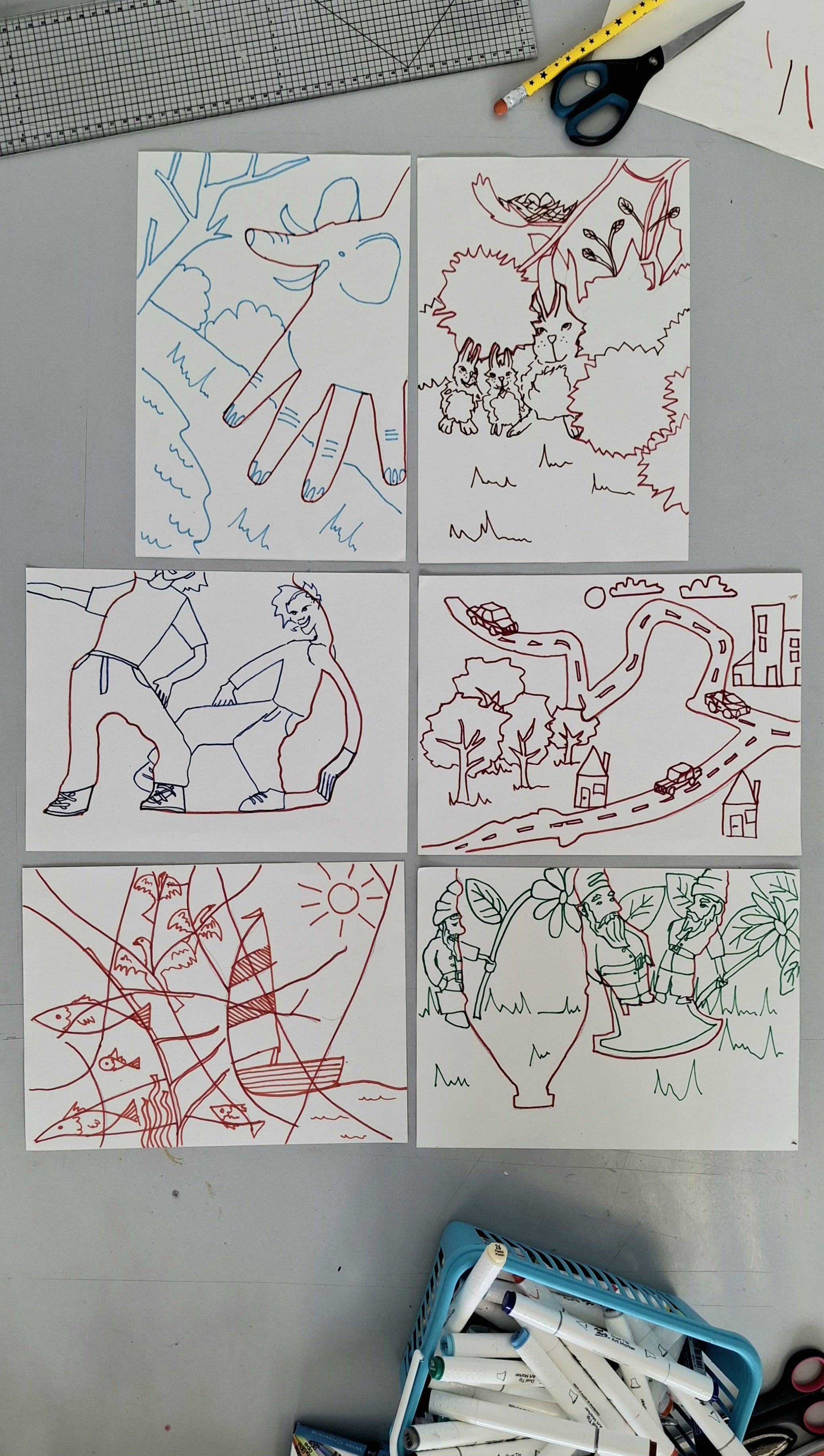Atelier "Dessiner les ombres" par Joel Janse van Vuuren à Bonus
