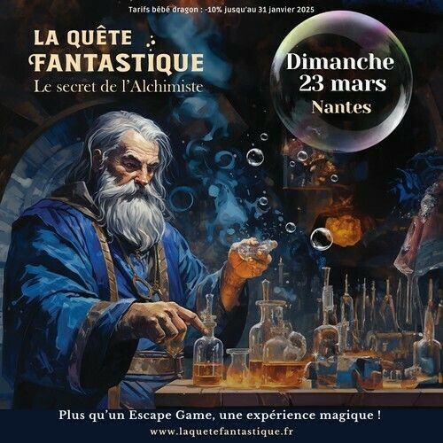 La quête fantastique : Le secret de l’Alchimiste - Jeu de piste géant