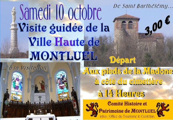 Visite commentée de la ville haute de Montluel