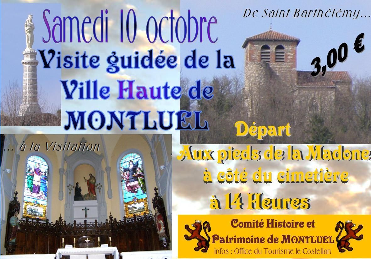 Visite commentée de la ville haute de Montluel