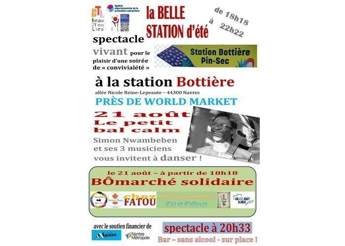 Simon Nwambeben + Bômarché solidaire - La Belle Station d'été