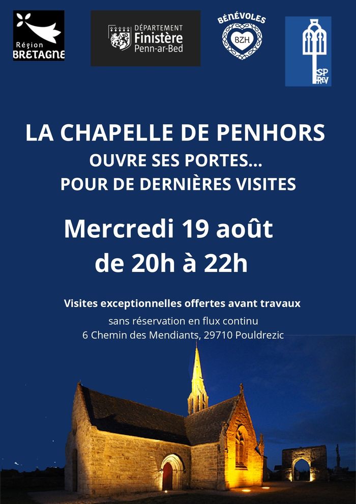 Visites nocturnes de la chapelle de Penhors