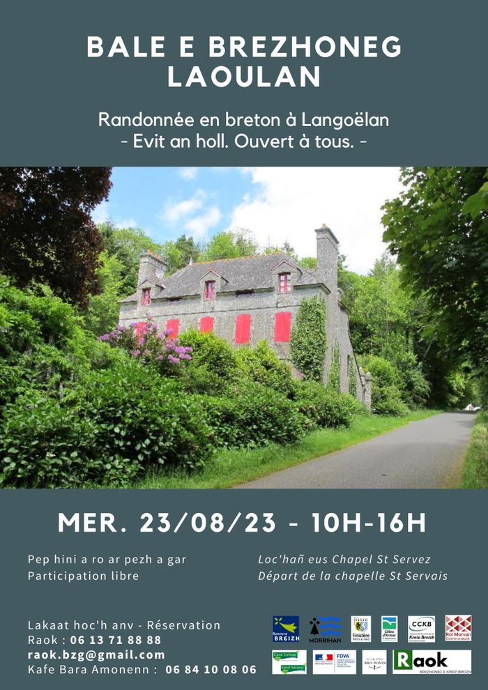 Randonnée en breton à Langoëlan
