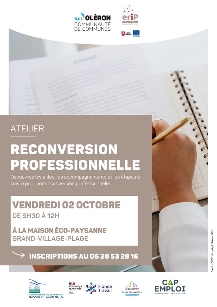 Atelier Reconversion Professionnelle