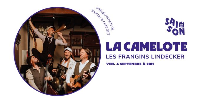Présentation de saison 26/27 + Concert La Camelote