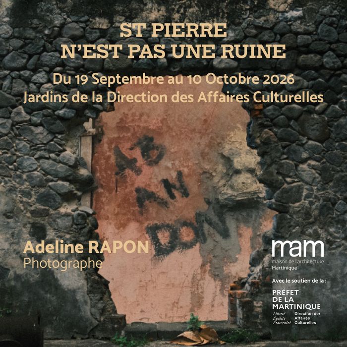 Affiche — Saint Pierre n'est pas une ruine - Adeline Rapon