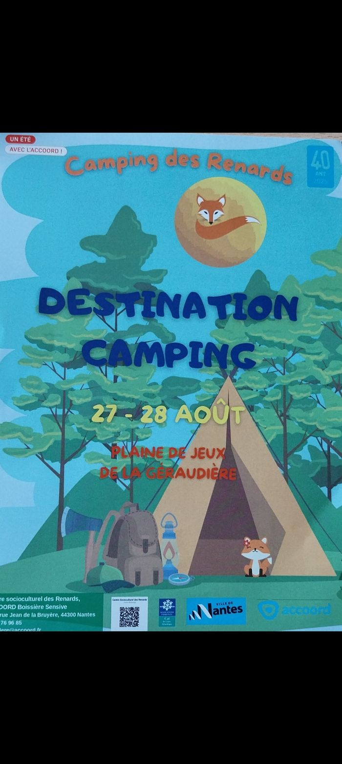 Destination camping