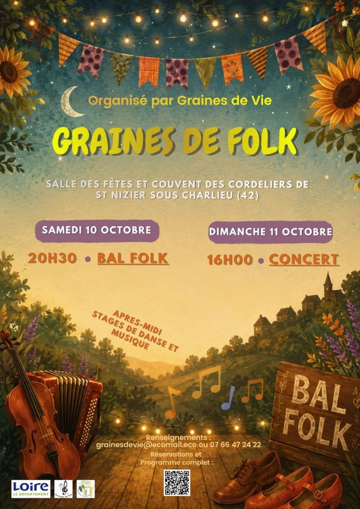 Affiche — Bal folk