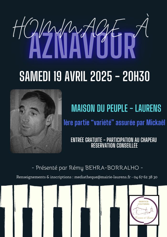 Hommage à Aznavour