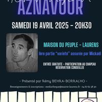 Hommage à Aznavour