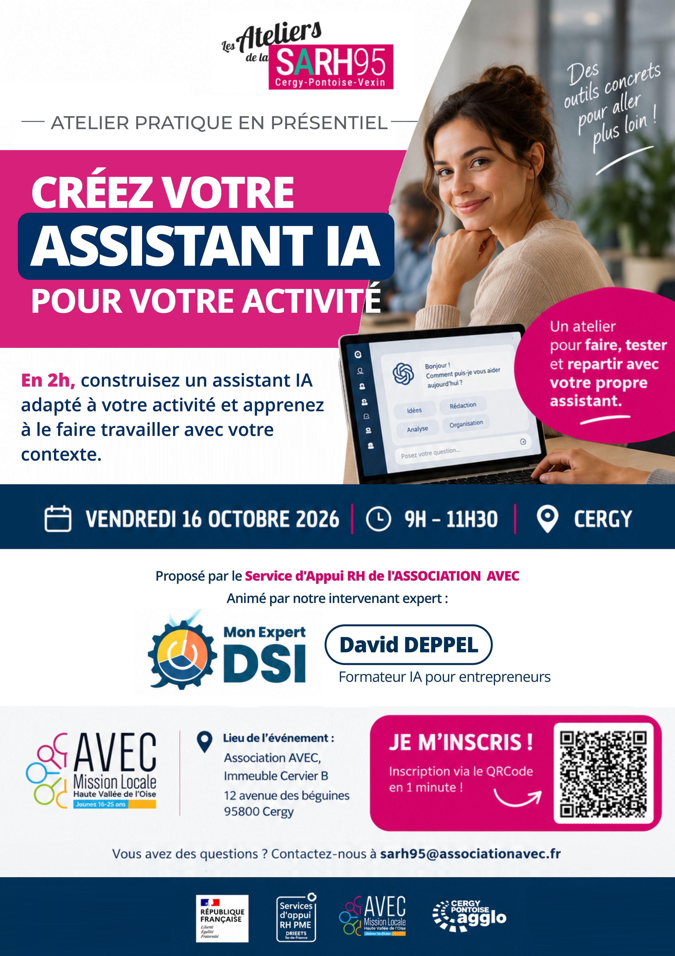 Créez votre Assistant IA pour votre activité !