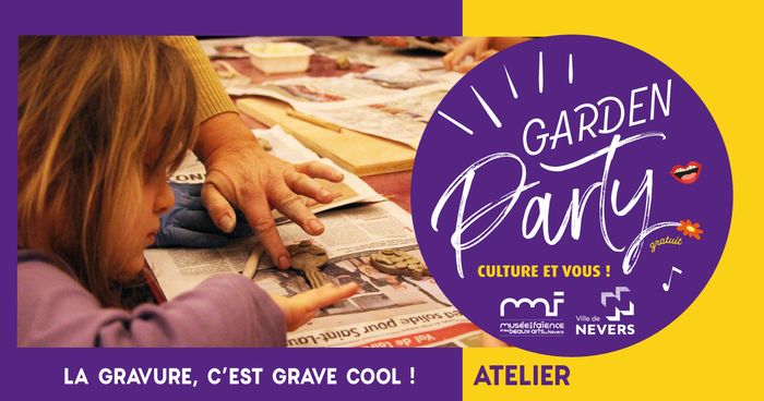 Atelier 6/12 ans : La gravure, c'est grave cool !