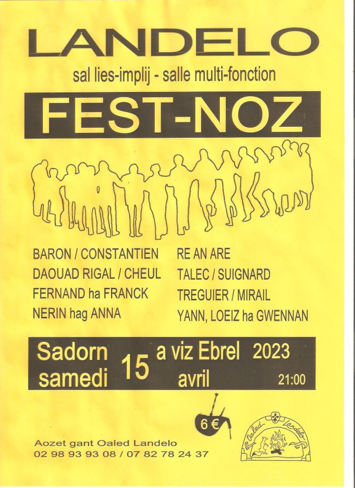 Fest-noz à Landeleau