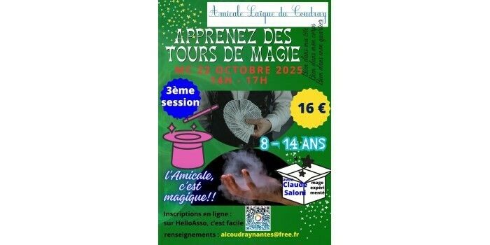 Cours de magie enfants