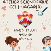 Atelier scientifique : Gel (H)agar(d) avec les Kurionautes