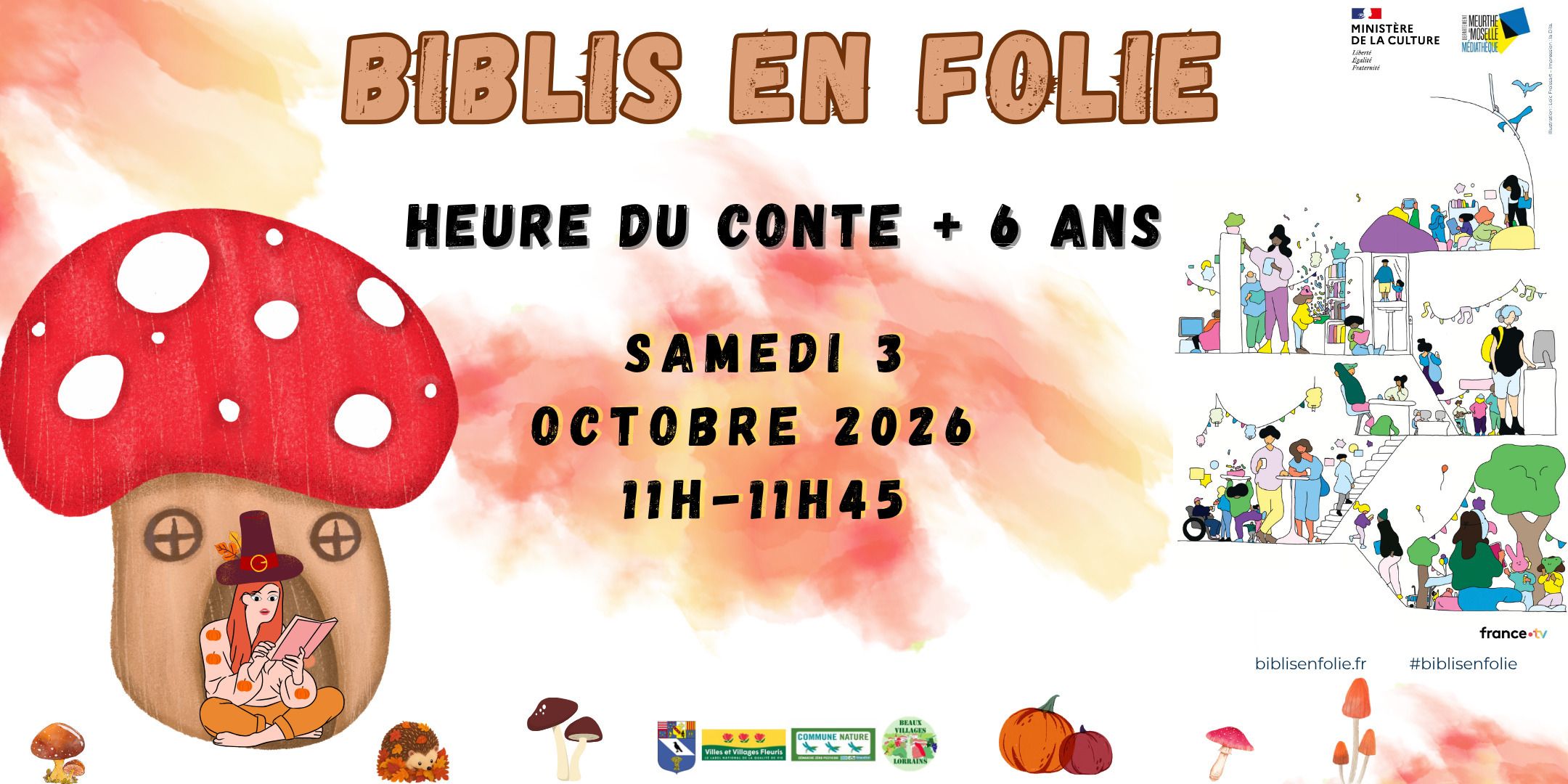 Heure du conte pour les 6 ans et +