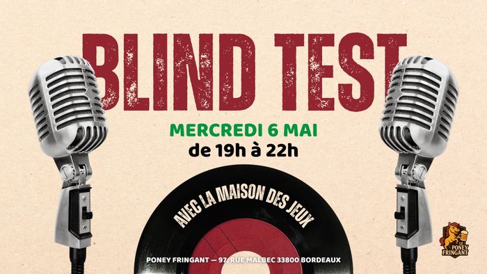 Blind Test avec la Maison des Jeux
