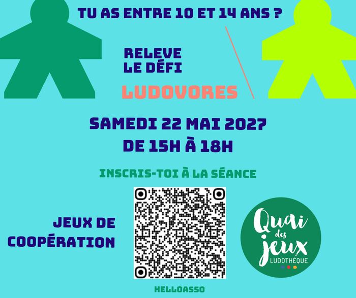 Club des Ludovores - séance jeux de coopération