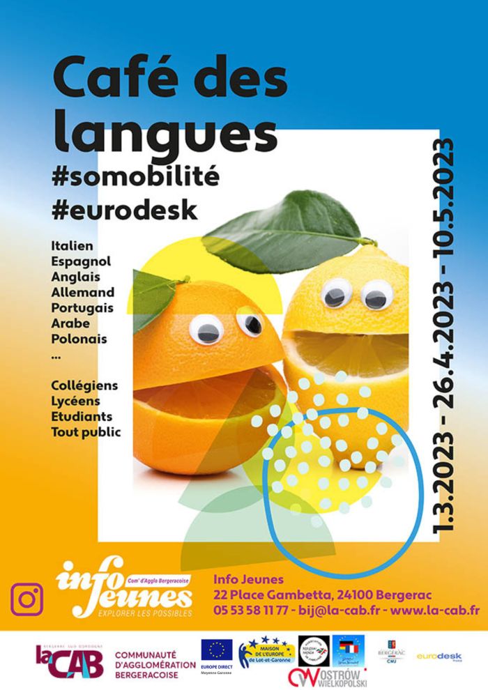 Café des langues à Bergerac