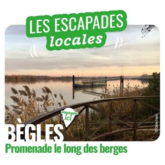 Escapade locale : Bègles, promenade le long des berges de la Garonne