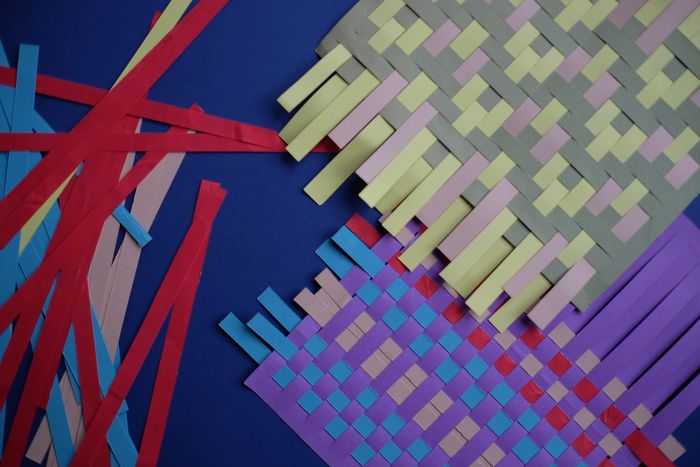 Atelier Enfant Tissage en papier