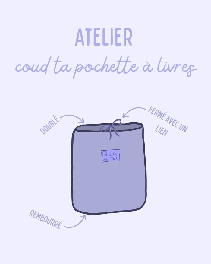 Coud ta pochette à livre