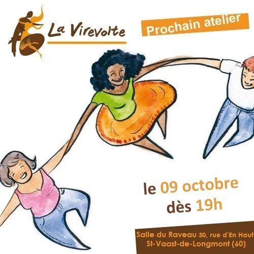 Atelier de danse et de musique folk de La Virevolte