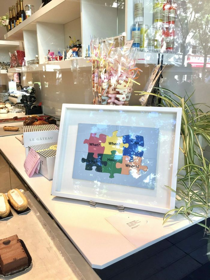 L'art en vitrine - parcours