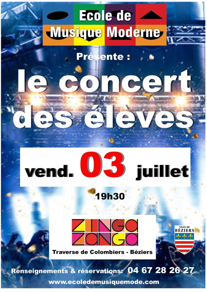 Concert des élèves