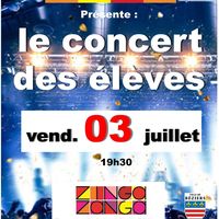 Concert des élèves