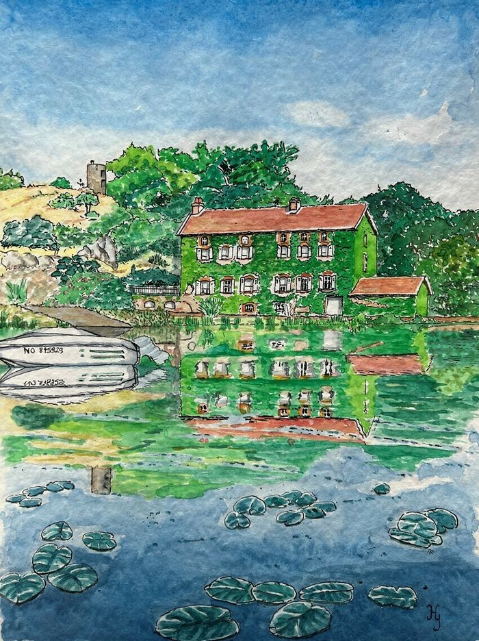 Exposition Esquisses vertaviennes : Vertou en Aquarelles