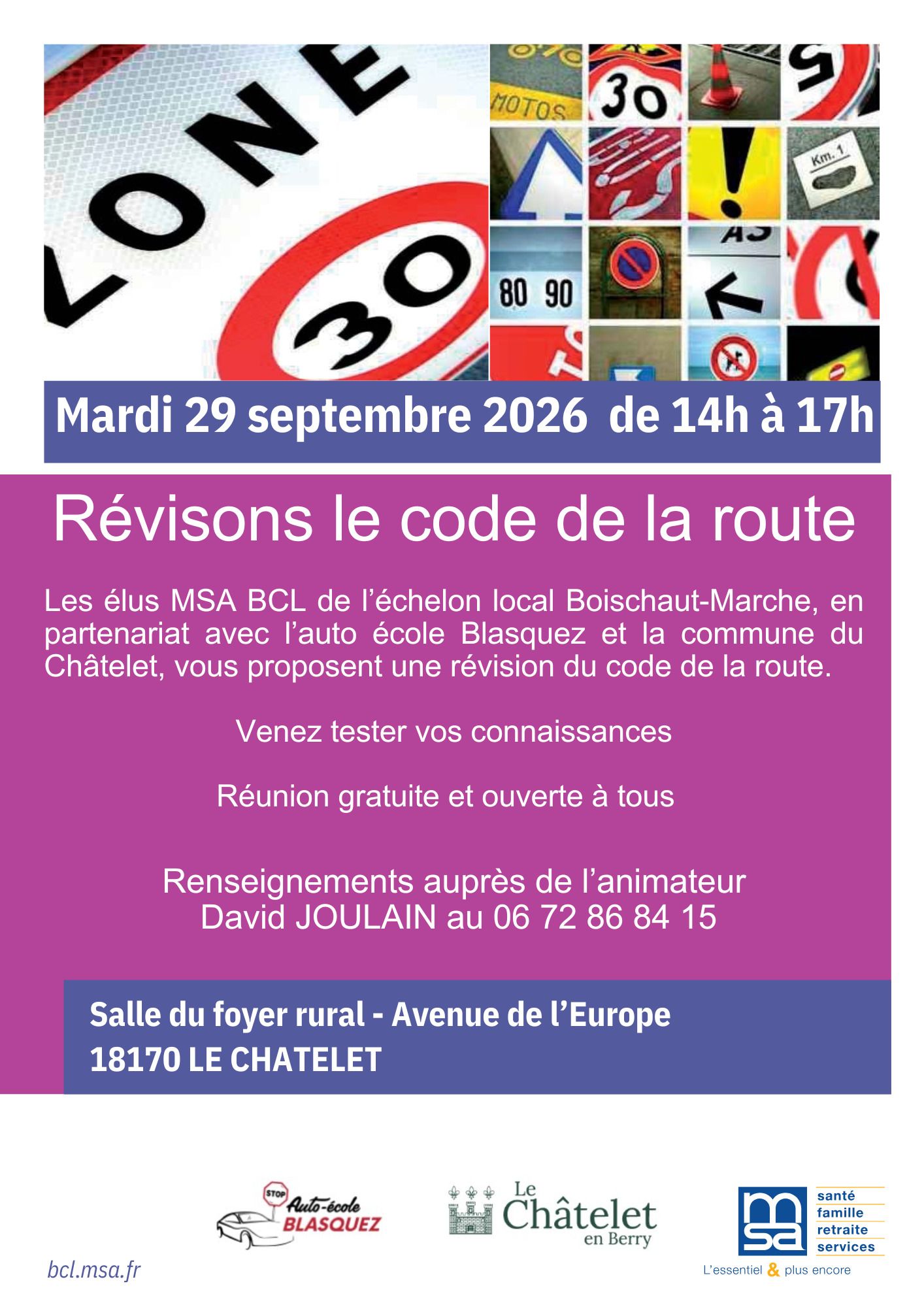 REVISONS LE CODE DE LA ROUTE