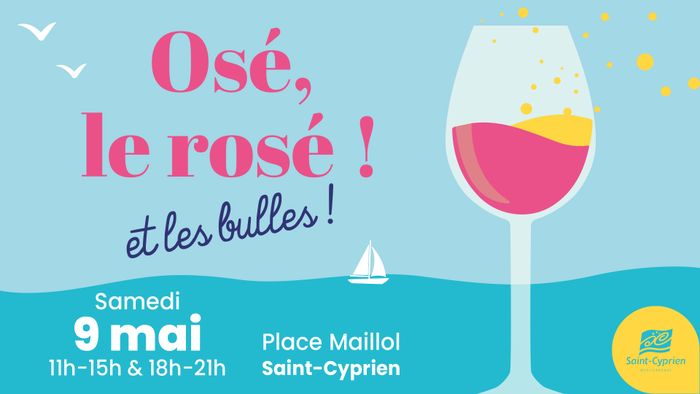 Osé le rosé ! Osé les bulles !