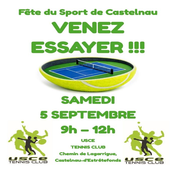 Tennis club de Castelnau d'Estrétefonds, essais gratuits