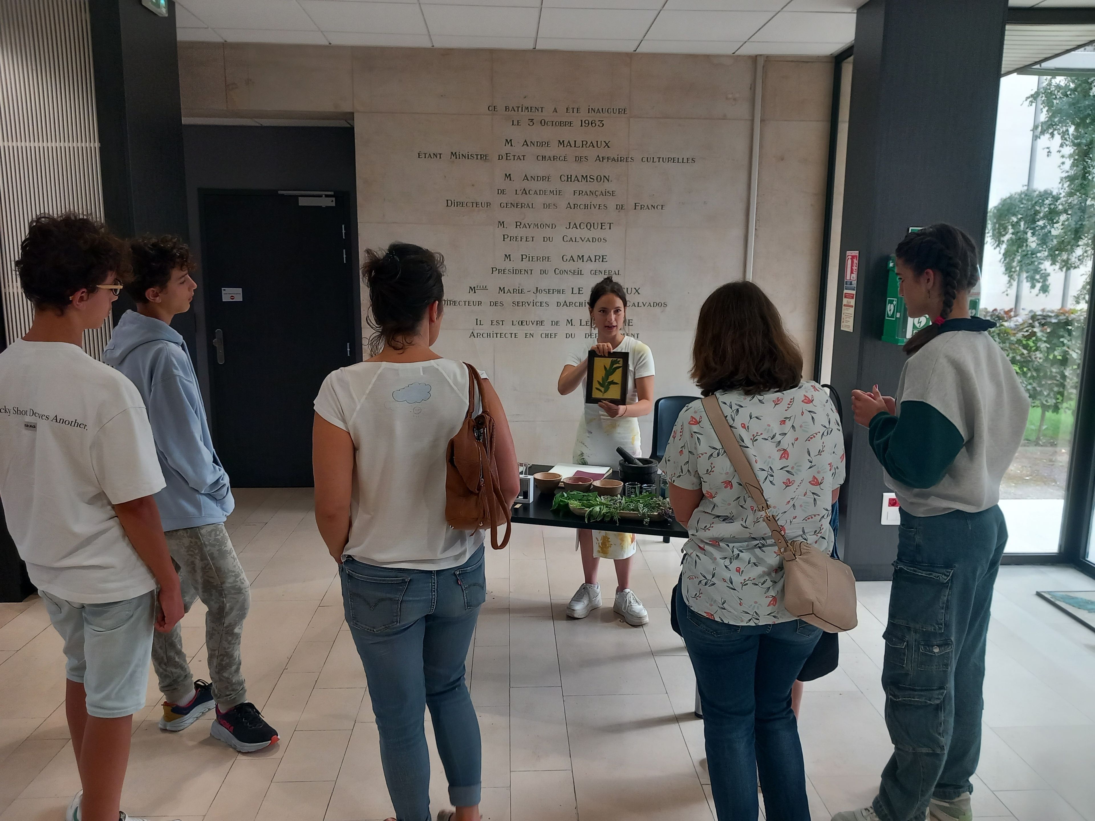 Atelier photographique « Tissus photosensibles : réalisation de cyanotypes » par Mariève Pelletier