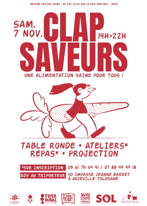 CLAP SAVEURS - HEALTHY FOOD FOR ALL!