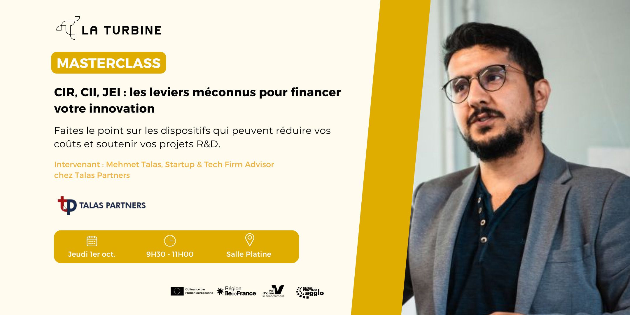 Masterclass - CIR, CII, JEI : les leviers méconnus pour financer votre innovation