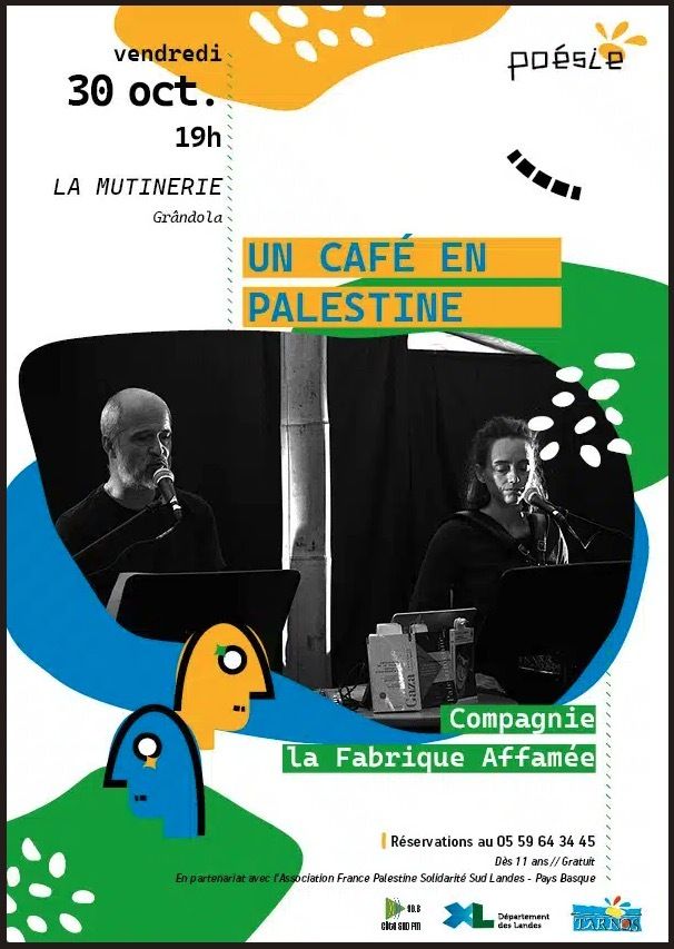 Spectacle UN CAFÉ EN PALESTINE